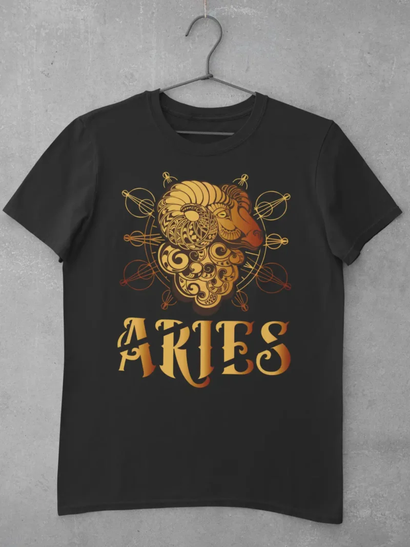 Mad4Street Aries Ascent Unisex Tee – Bold Zodiac Streetwear