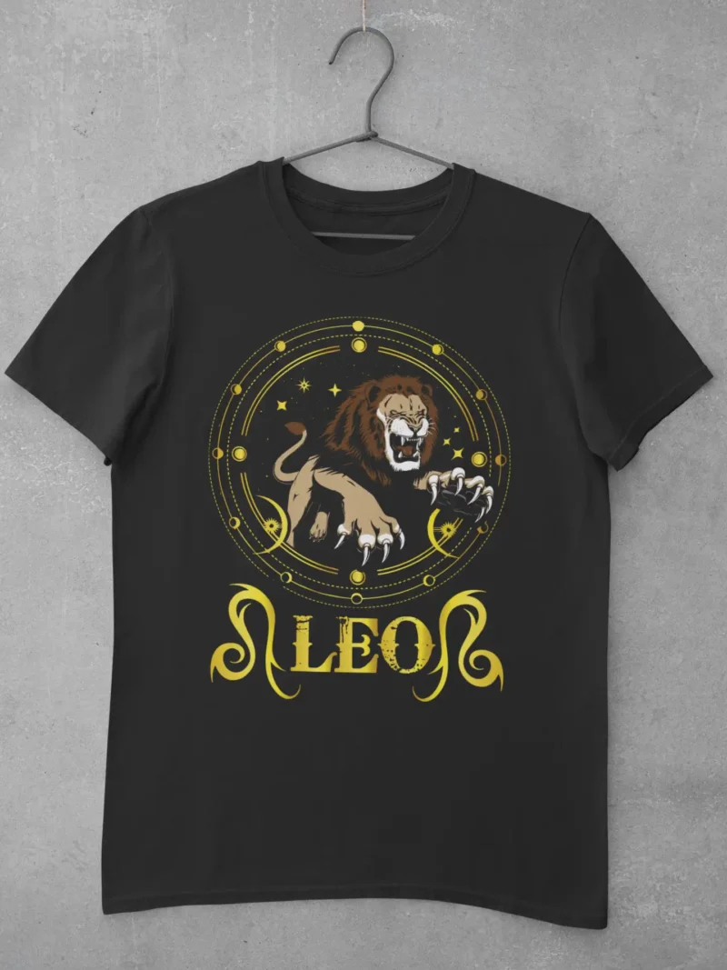 Mad4Street Leo Luxe Unisex Tee – Bold, Radiant Streetwear for Leos