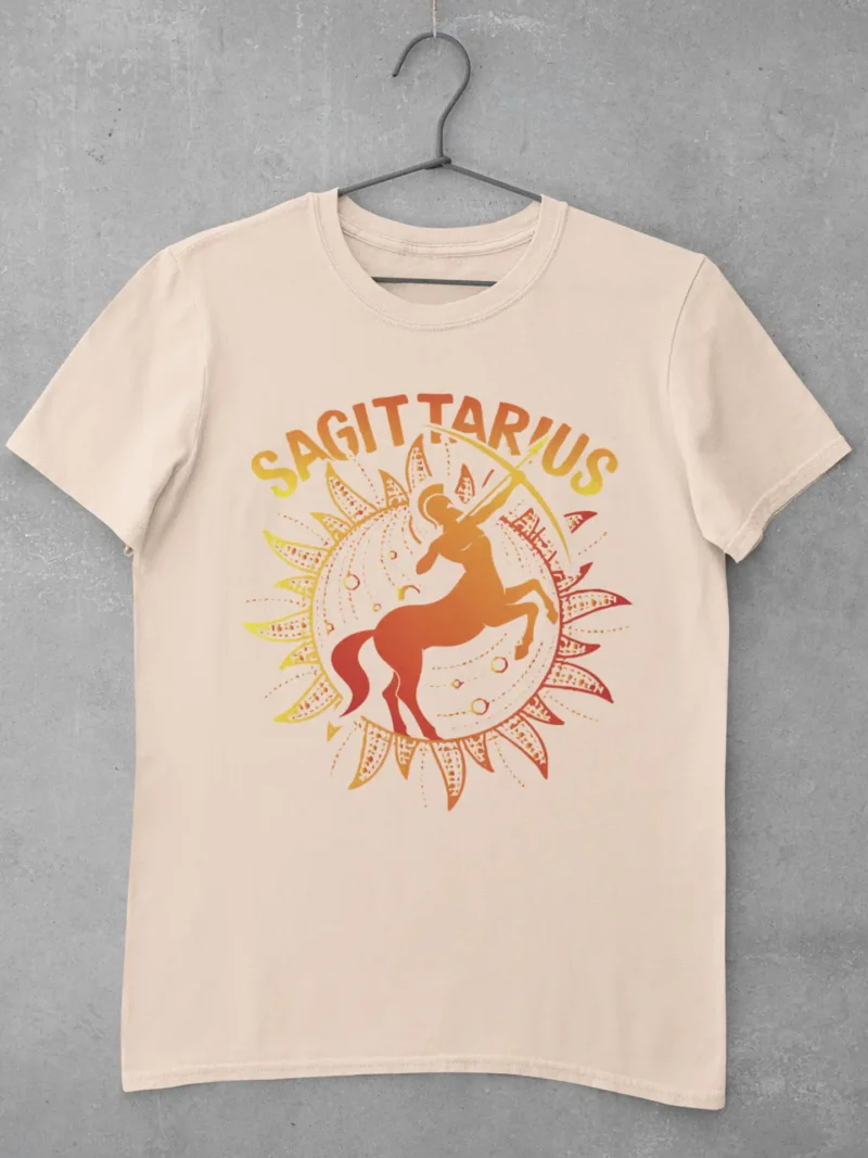 sagittarius spirit tee peach