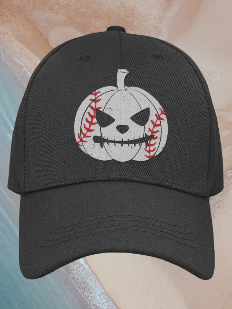 Mad4Street Scary Pumpkin Ball Cap – Spooky Streetwear Hat