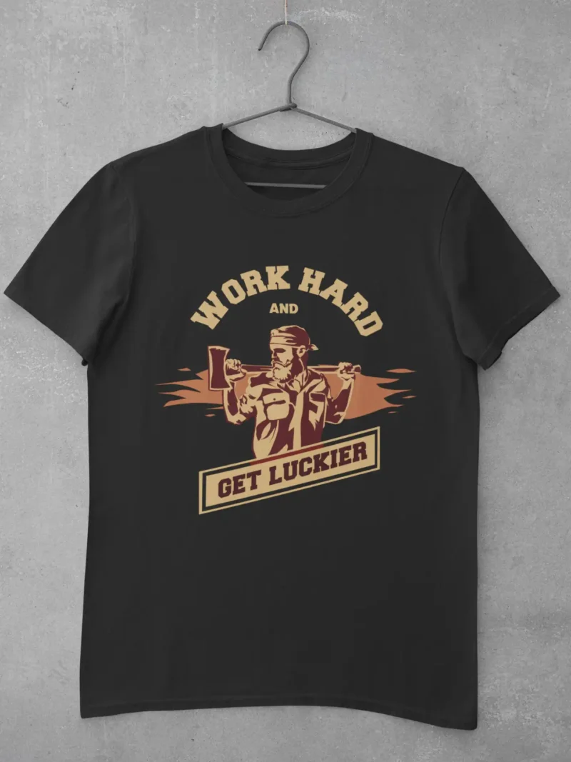 Mad4Street Luckier Hustle Tee – Hustle Hard, Win Big & Stay Stylish