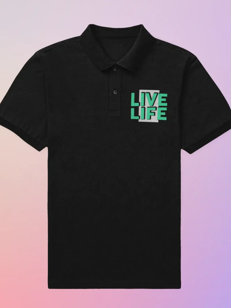 Mad4Street Live Life Bold Polo – Bold, Inspiring Unisex Streetwear
