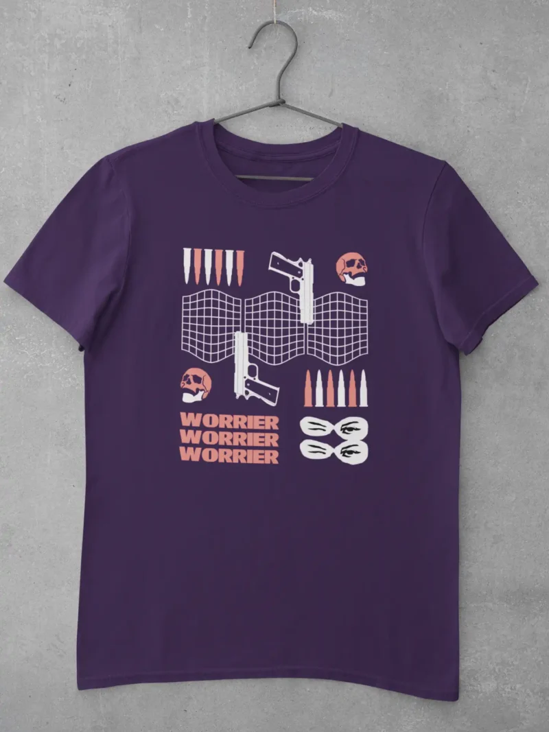 Worrier Anti Design Unisex T Shirt 4