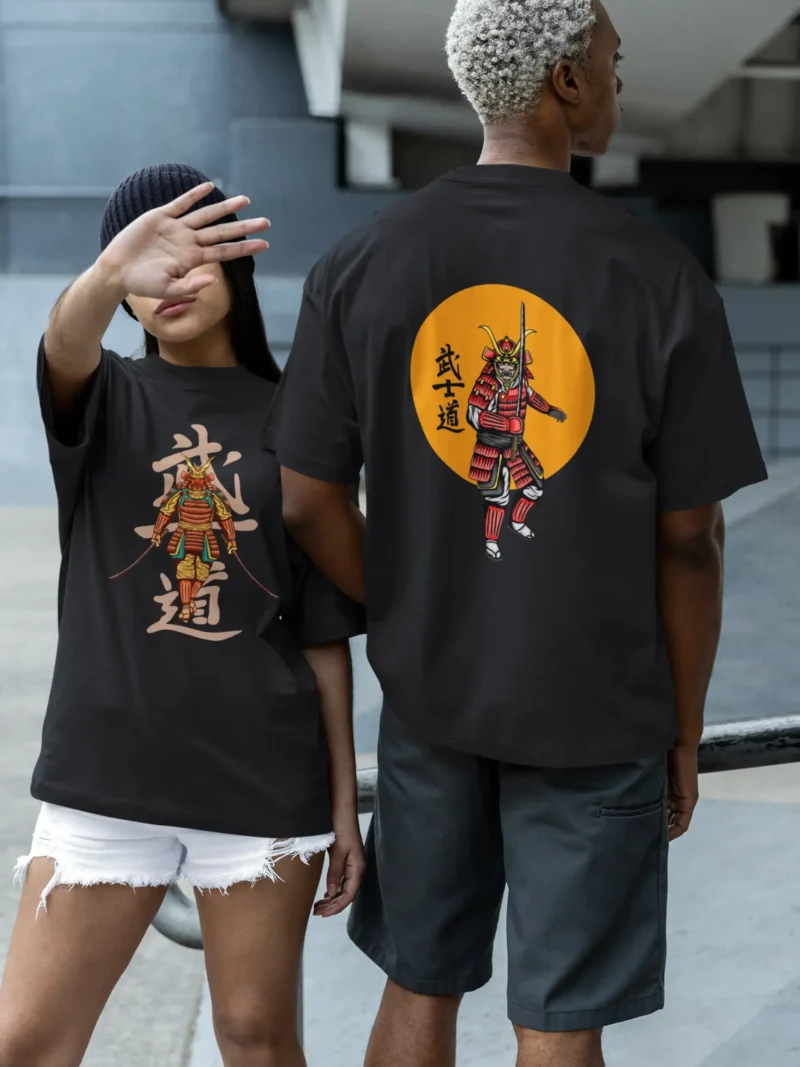 Samurai Spirit Terry Oversized Tee 3 scaled