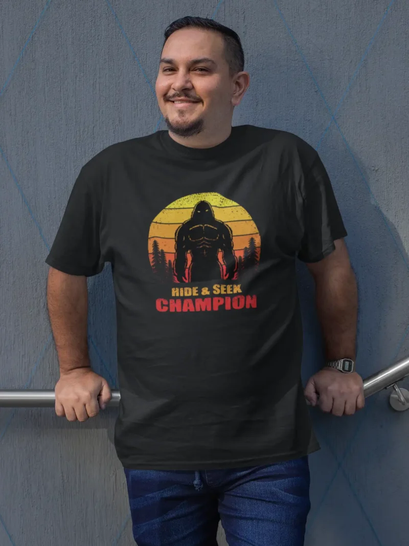 mockup of a smiling man wearing a plus size t shirt 31054 1