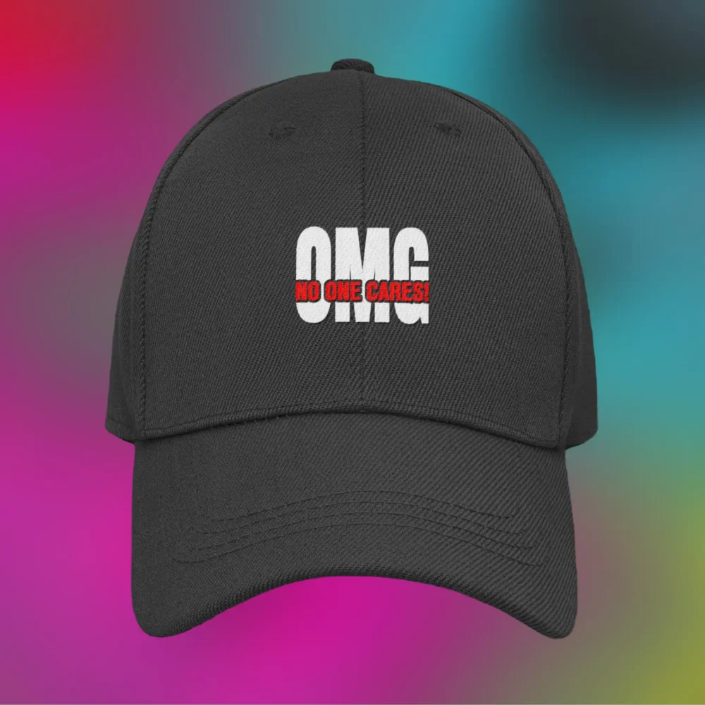 OMG No One Cares Cap by Mad4Street Bold Streetwear