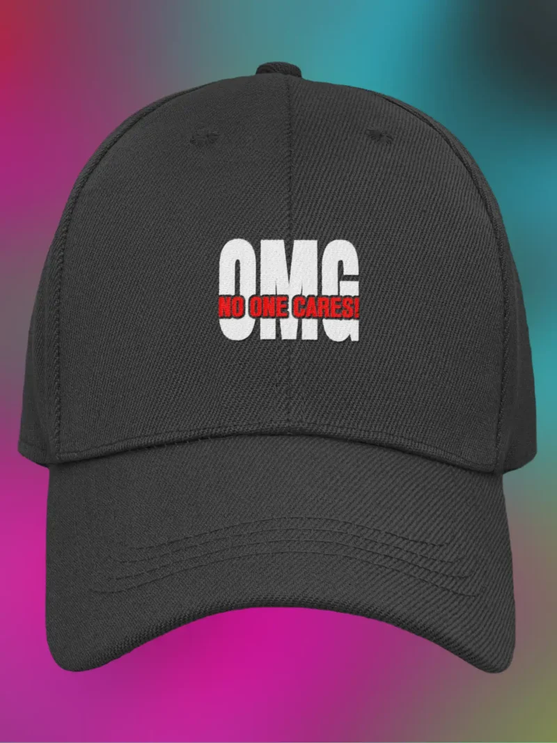 OMG No One Cares Cap by Mad4Street Bold Streetwear