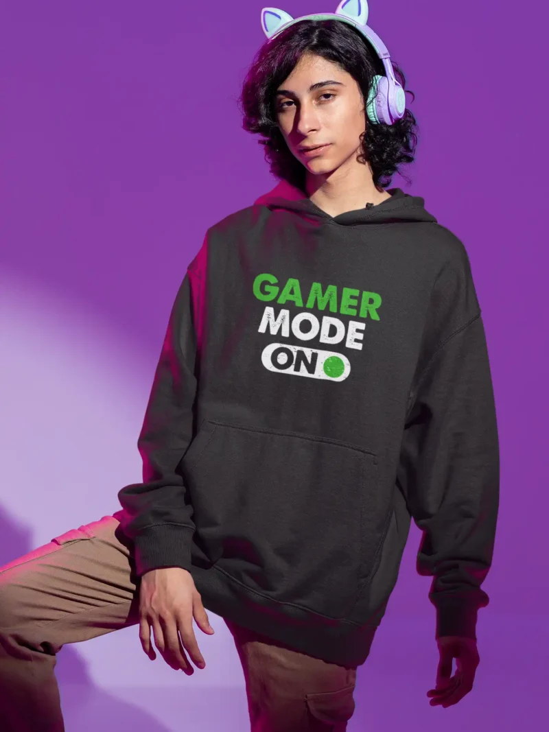 Gamer Grind Mode Oversized Hoodie - Level up your streetwear game