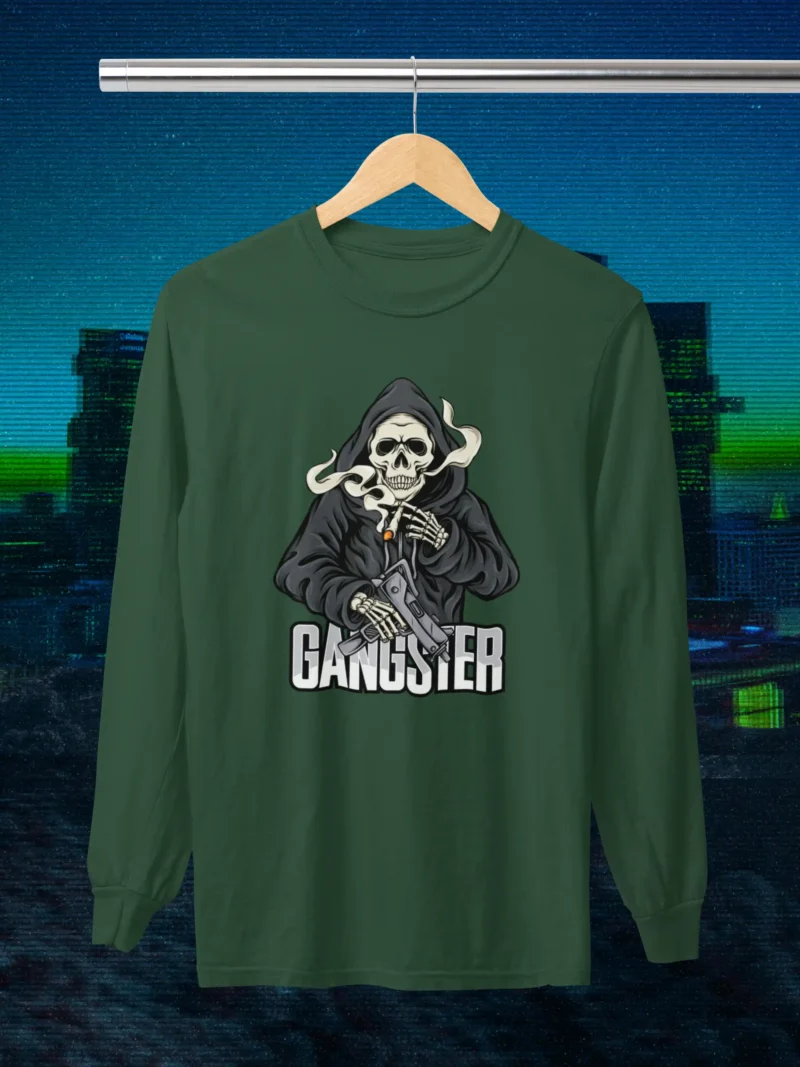 Gangster Reaper Full Sleeves Tee 2