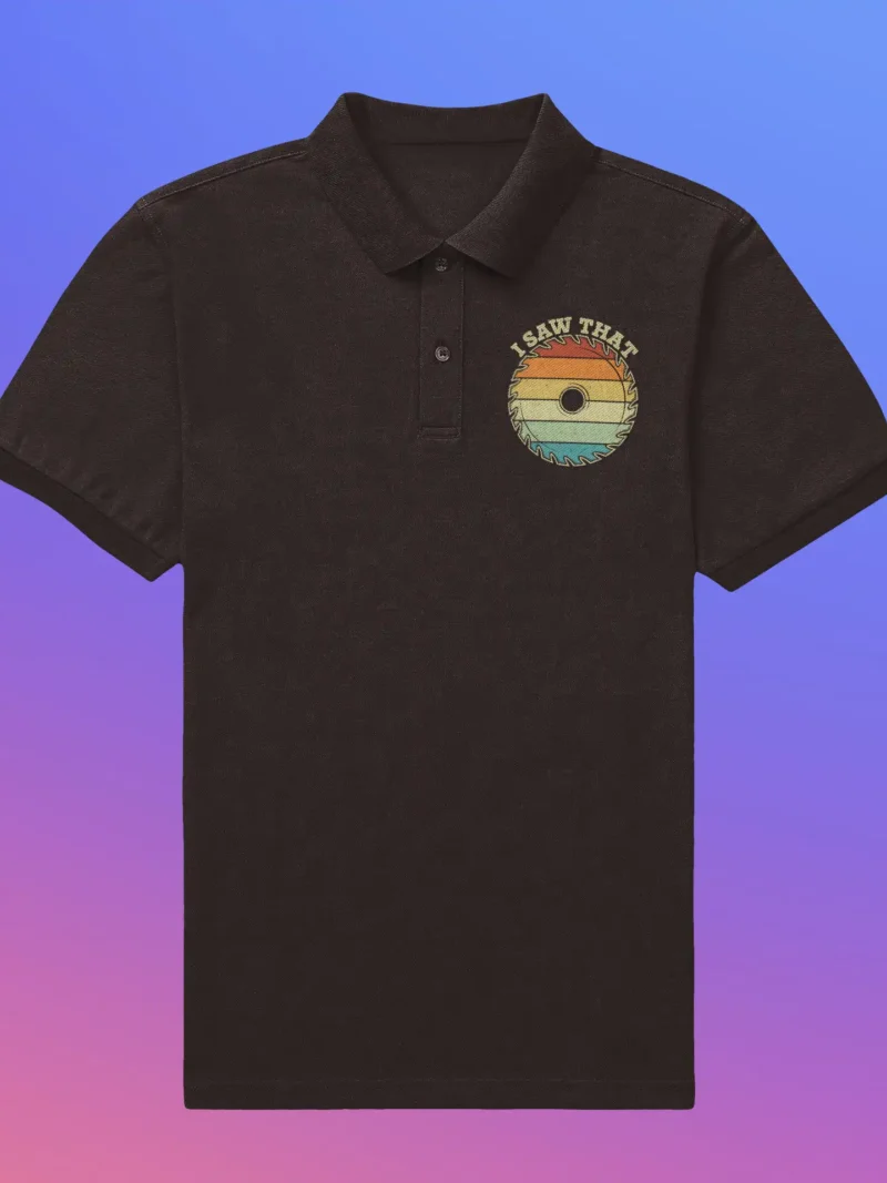 I Saw That Unisex Polo T Shirt 1