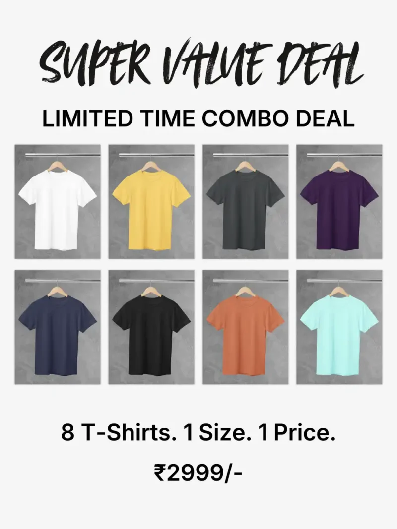 M4S Solids Unisex Tee Combo Featured