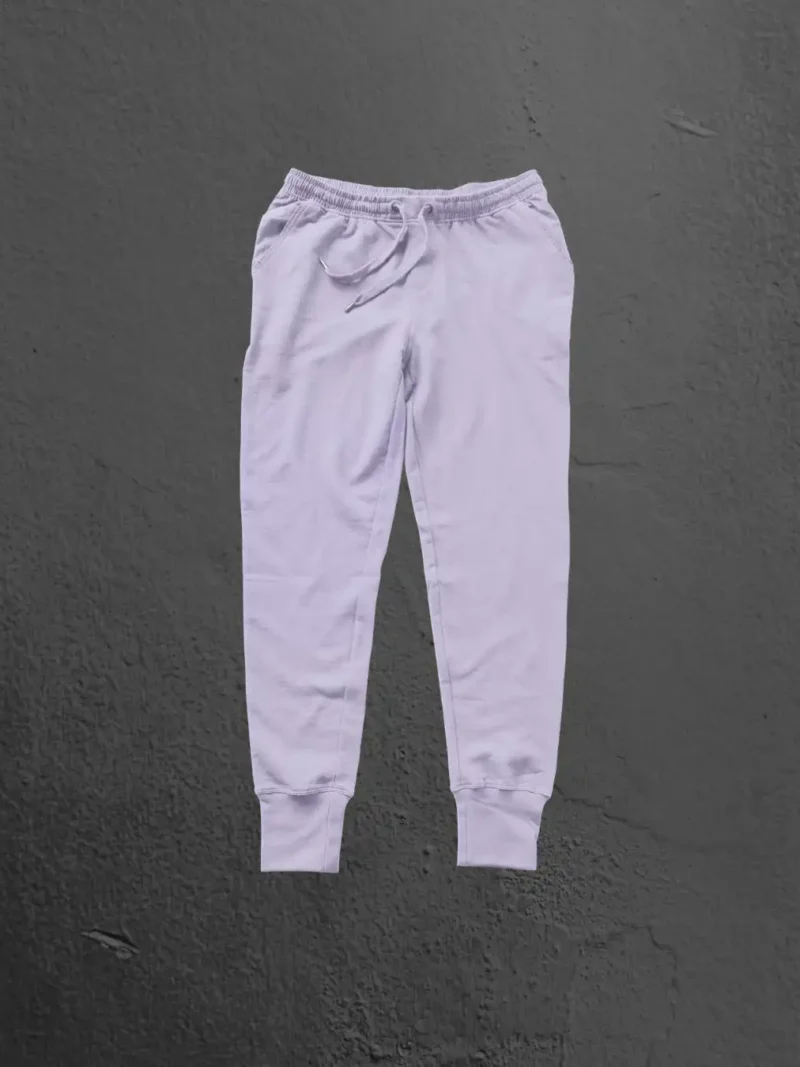 Flat Lay of M4S Solids Lavender Unisex Joggers
