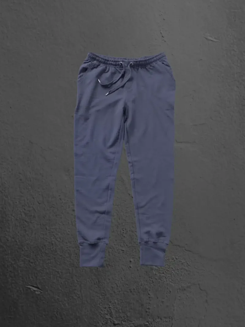 Flat Lay of M4S Solids Navy Blue Unisex Joggers