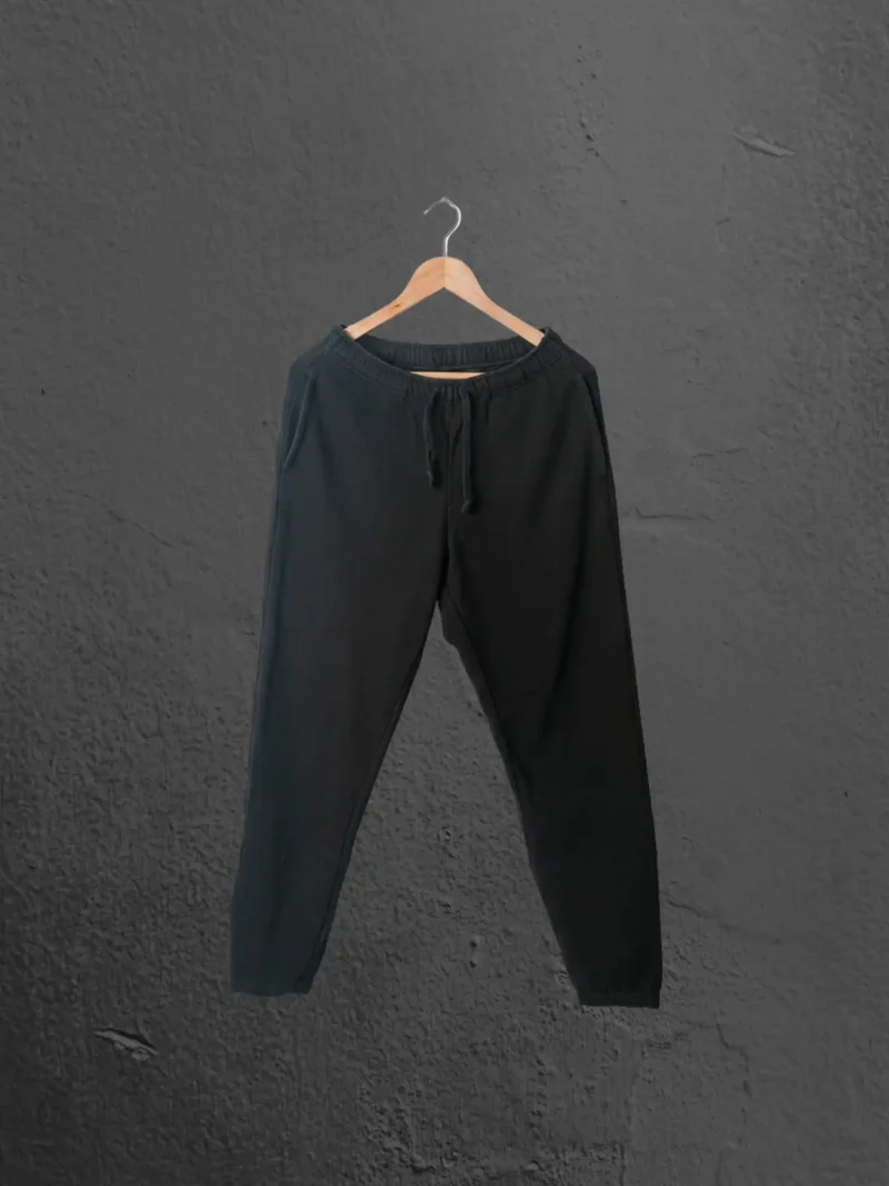 M4S Solids M4S Solids Black Unisex Sweatpants on a hanger